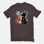 Witched Cat-womens basic tee-Vallina84