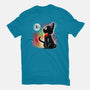 Witched Cat-womens basic tee-Vallina84