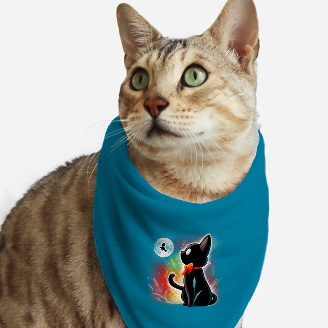 Witched Cat-cat bandana pet collar-Vallina84