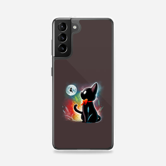 Witched Cat-samsung snap phone case-Vallina84