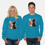 Witched Cat-unisex crew neck sweatshirt-Vallina84