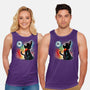 Witched Cat-unisex basic tank-Vallina84