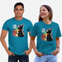 Witched Cat-unisex basic tee-Vallina84
