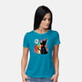Witched Cat-womens basic tee-Vallina84