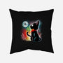Witched Cat-none removable cover w insert throw pillow-Vallina84