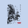 Xenomorphs Invasion Sumi-E-mens heavyweight tee-DrMonekers