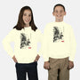 Xenomorphs Invasion Sumi-E-youth crew neck sweatshirt-DrMonekers