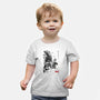 Xenomorphs Invasion Sumi-E-baby basic tee-DrMonekers