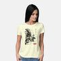 Xenomorphs Invasion Sumi-E-womens basic tee-DrMonekers