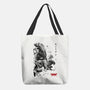 Xenomorphs Invasion Sumi-E-none basic tote-DrMonekers