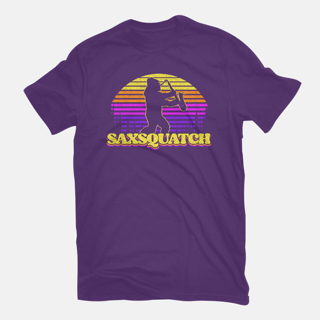 Saxsquatch-womens basic tee-OPIPPI