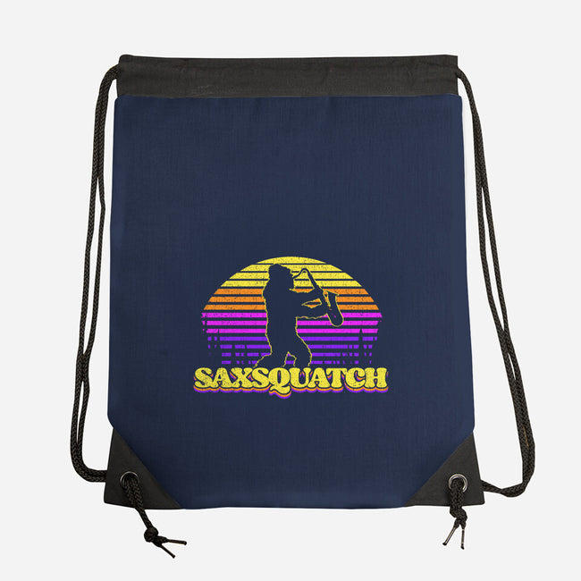 Saxsquatch-none drawstring bag-OPIPPI