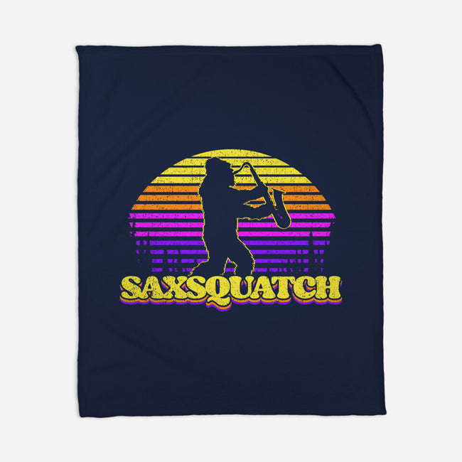 Saxsquatch-none fleece blanket-OPIPPI