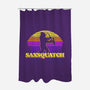 Saxsquatch-none polyester shower curtain-OPIPPI