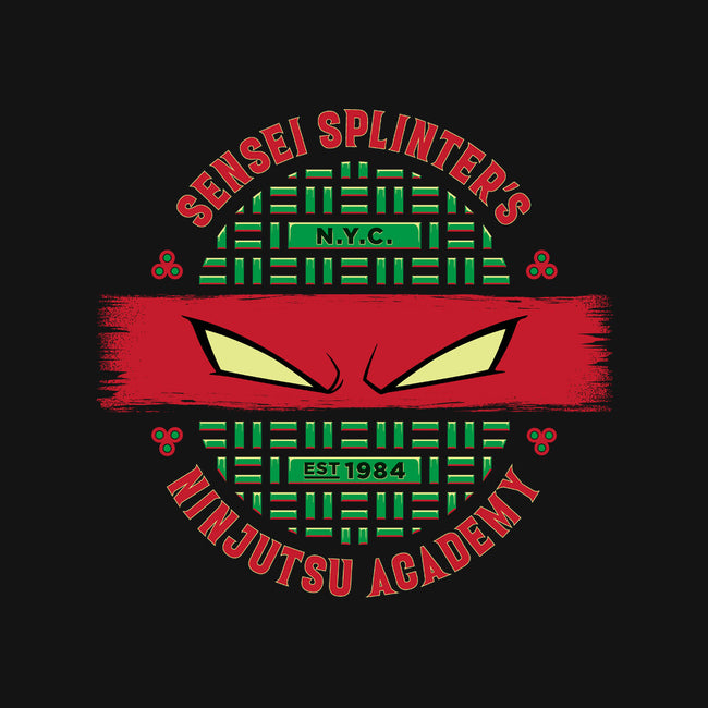 Sensei Splinter's Ninjutsu Academy-none glossy sticker-DCLawrence