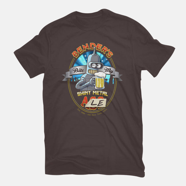 Bite My Shiny Metal Ale-mens heavyweight tee-ACraigL