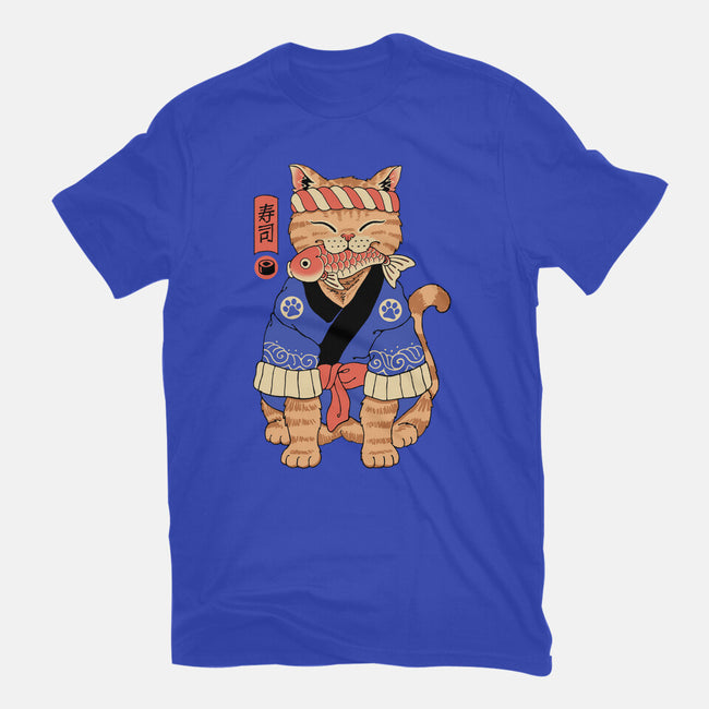 Sushi Meowster!-unisex basic tee-vp021