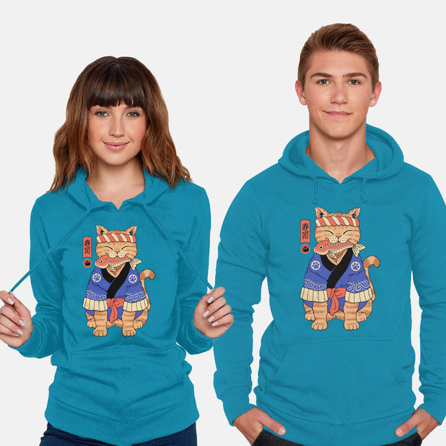 Sushi Meowster!-unisex pullover sweatshirt-vp021