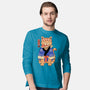 Sushi Meowster!-mens long sleeved tee-vp021