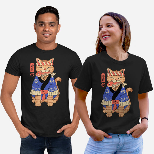 Sushi Meowster!-unisex basic tee-vp021