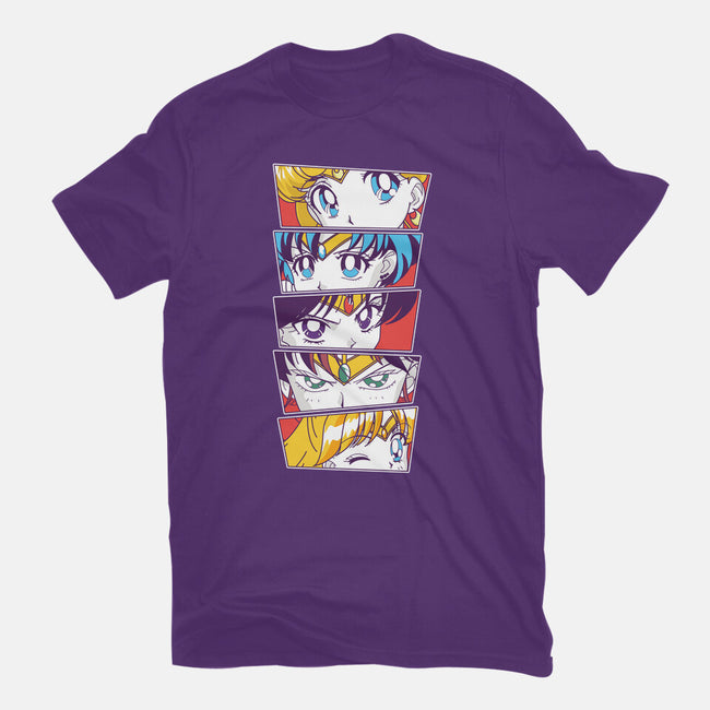 Sailor Scouts-womens fitted tee-Jelly89