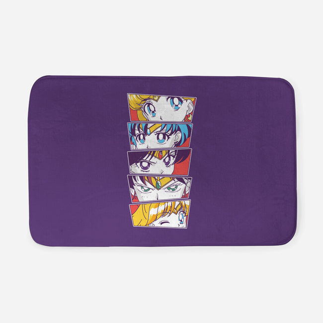 Sailor Scouts-none memory foam bath mat-Jelly89