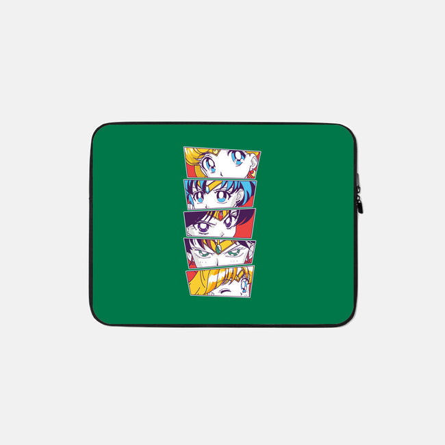 Sailor Scouts-none zippered laptop sleeve-Jelly89