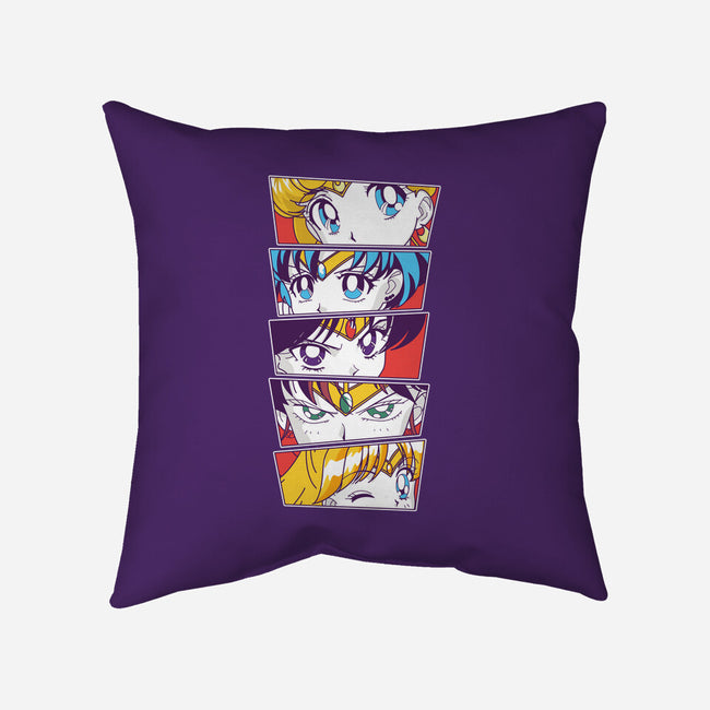Sailor Scouts-none removable cover throw pillow-Jelly89