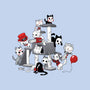 Horror Cats-none non-removable cover w insert throw pillow-DoOomcat