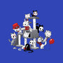 Horror Cats-womens v-neck tee-DoOomcat