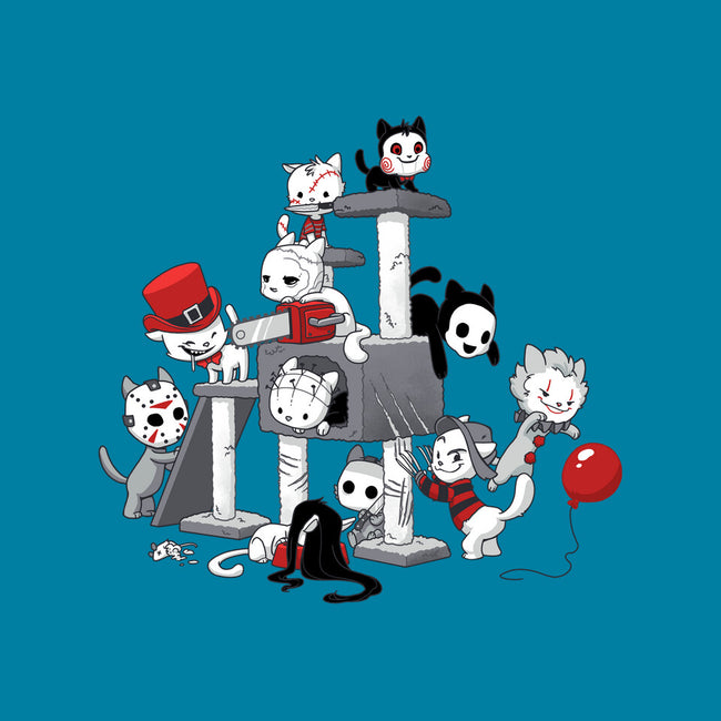 Horror Cats-none drawstring bag-DoOomcat