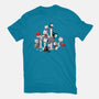 Horror Cats-mens heavyweight tee-DoOomcat