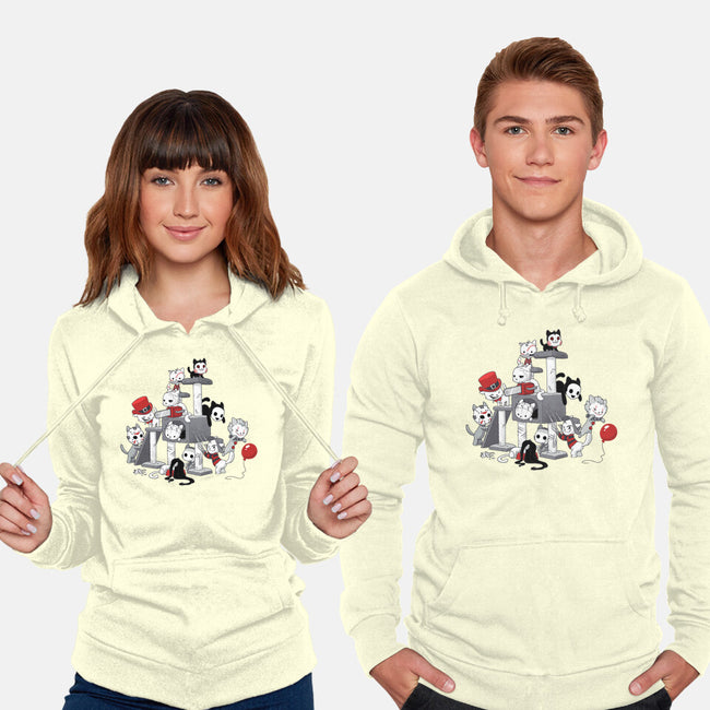 Horror Cats-unisex pullover sweatshirt-DoOomcat