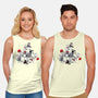 Horror Cats-unisex basic tank-DoOomcat