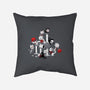 Horror Cats-none non-removable cover w insert throw pillow-DoOomcat