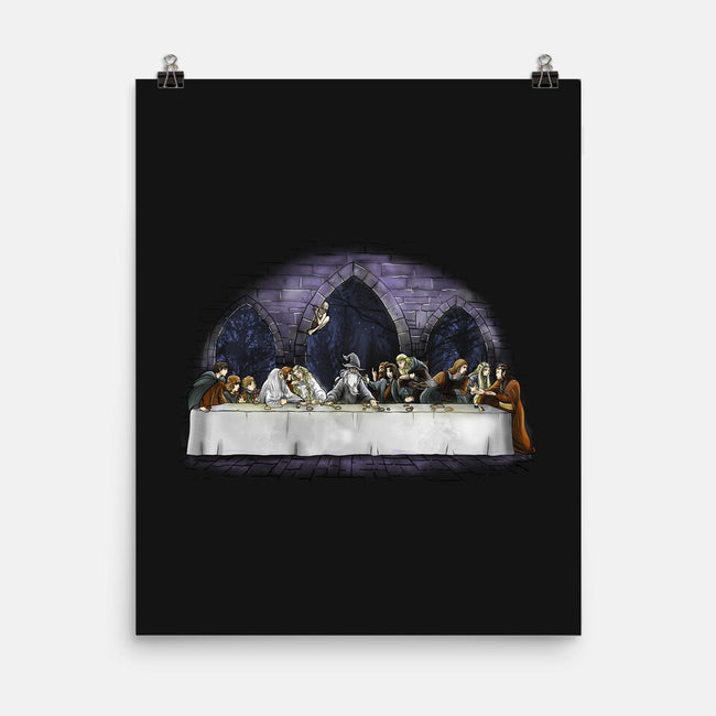 Last Fantasy Supper-none matte poster-fanfabio