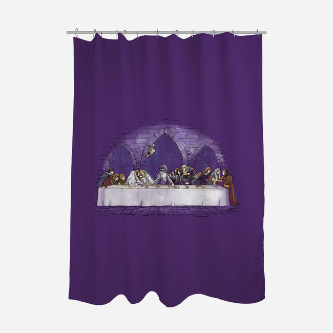 Last Fantasy Supper-none polyester shower curtain-fanfabio