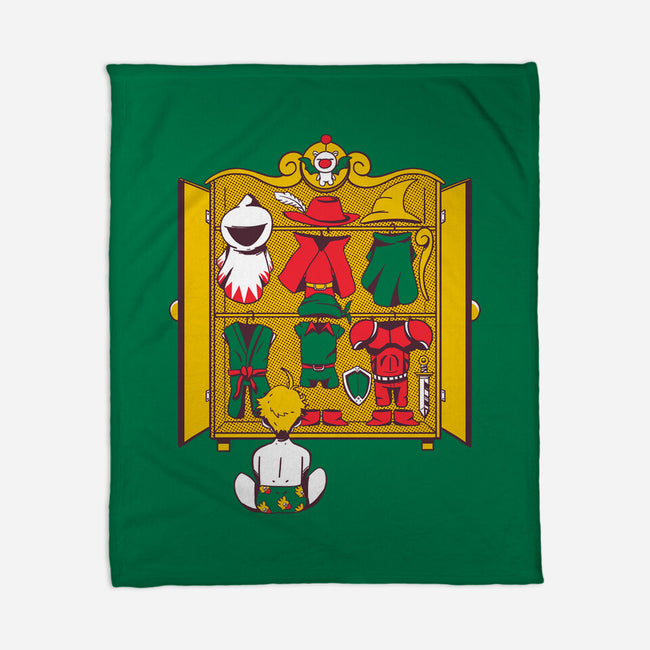 Final Wardrobe-none fleece blanket-Sketchdemao