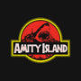Amity Island-dog basic pet tank-dalethesk8er