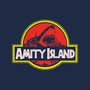 Amity Island-none polyester shower curtain-dalethesk8er