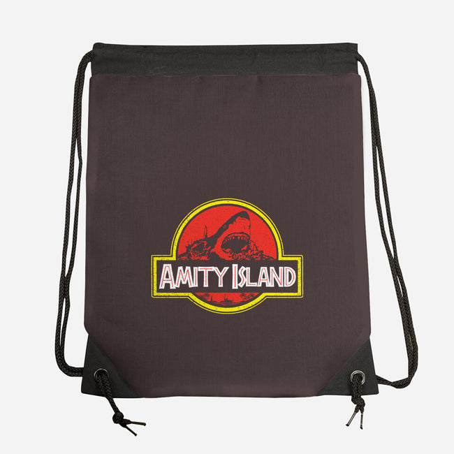 Amity Island-none drawstring bag-dalethesk8er