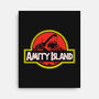 Amity Island-none stretched canvas-dalethesk8er