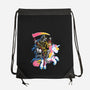 Light My Path-none drawstring bag-glitchygorilla