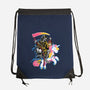 Light My Path-none drawstring bag-glitchygorilla