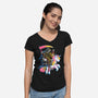 Light My Path-womens v-neck tee-glitchygorilla