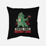 Coffee First Destroy Later-none removable cover w insert throw pillow-eduely