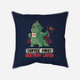 Coffee First Destroy Later-none removable cover w insert throw pillow-eduely