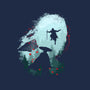 Samurai Way-womens fitted tee-rocketman_art