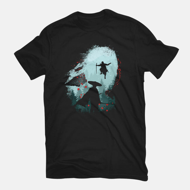 Samurai Way-womens basic tee-rocketman_art