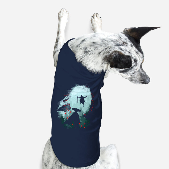 Samurai Way-dog basic pet tank-rocketman_art